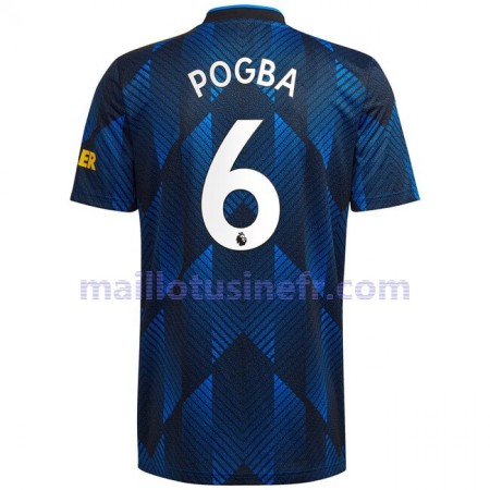 Maillot de Foot Manchester United Paul Pogba 6 Troisième 2021-22 Maillot de Foot Manchester United Paul Pogba 6 Troisième 2021-22